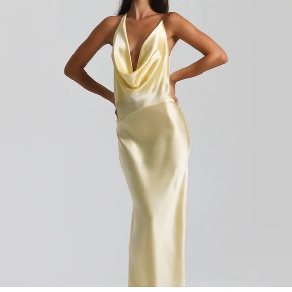 Natalie Rolt Gabi Gown Lemon